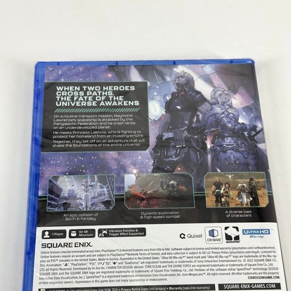 PS5 Playstation 5 Star Ocean The Devine Force Video Game - Picture 9 of 9